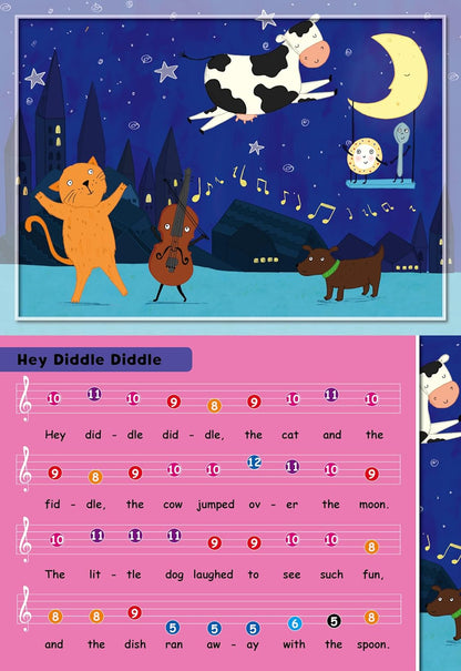Old MacDonald and Other Play Along Songs | Musical Sound Book with Electronic Keyboard for Kids