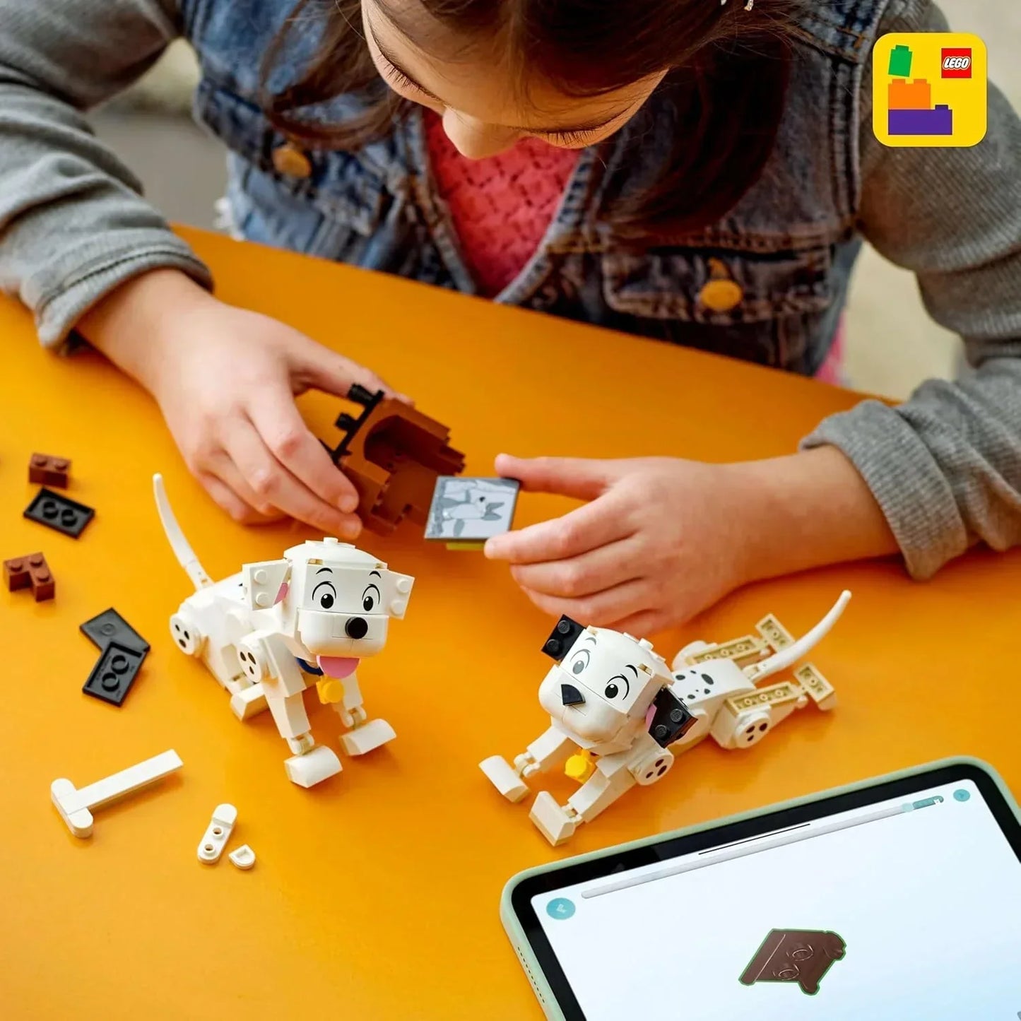LEGO ǀ Disney Lucky & Penny 101 Dalmatians Puppies Building Toy 43271 Building Blocks Toys for 6+ Gift for Boys and Girls - Jaiman Toys