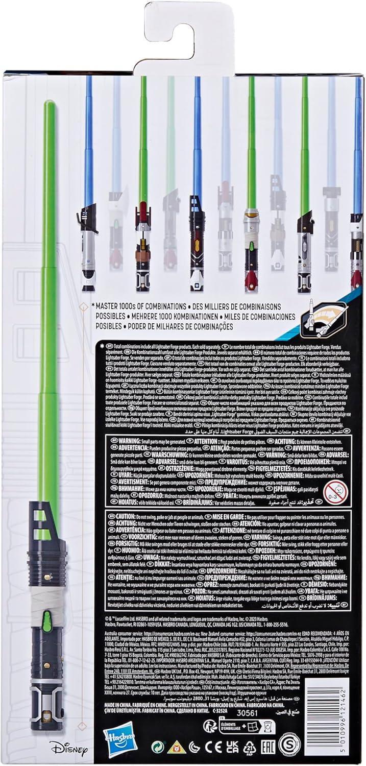 Star Wars Lightsaber Forge Kyber Core Lightsaber Luke Skywalker (Green) - Jaiman Toys