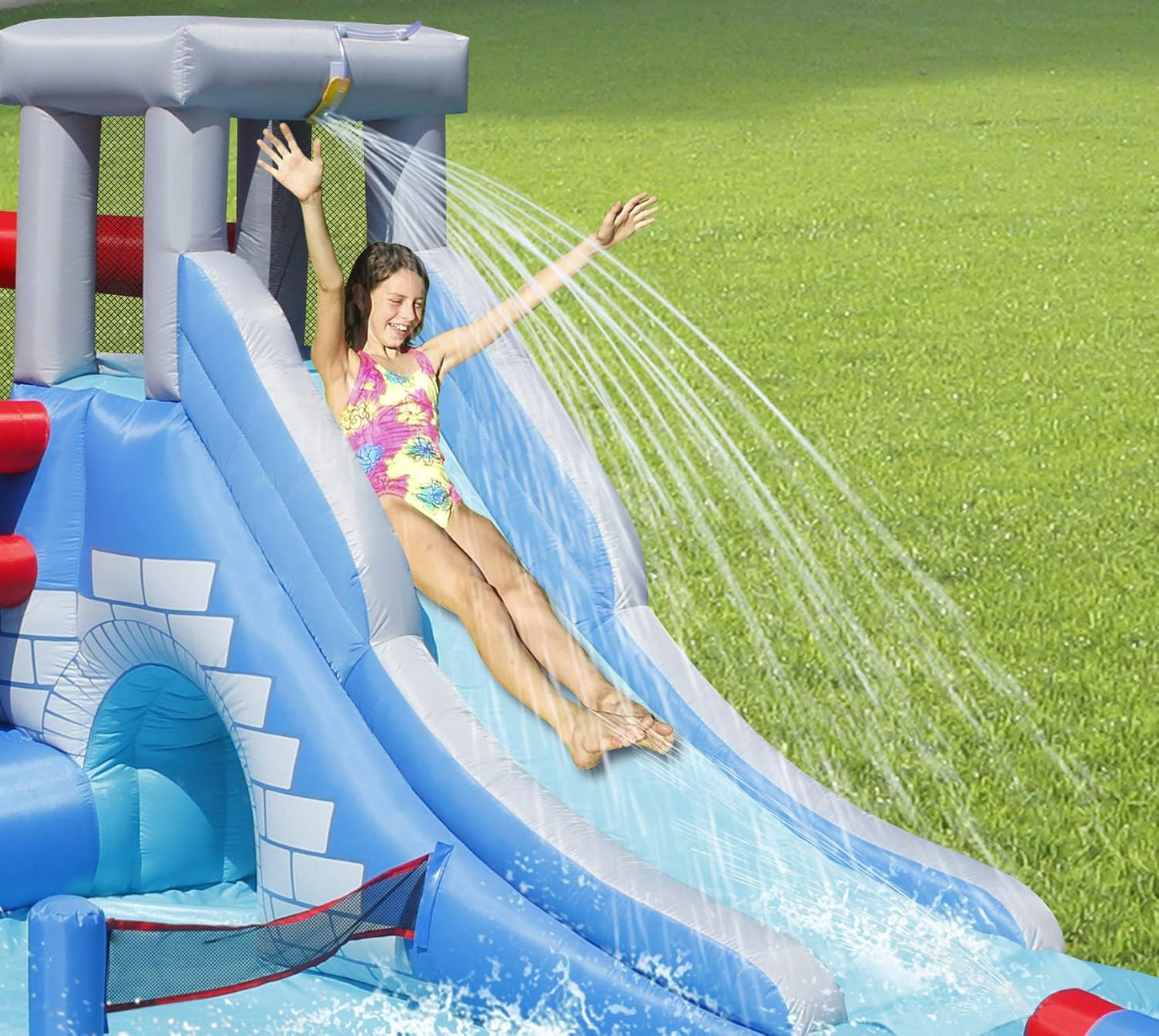 Happy Hop Splash Park Happy Air 9261 Bouncy Castle