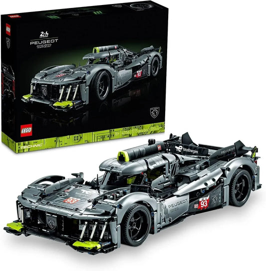 LEGO 42156 9X8 24H Le Mans Hybrid Hypercar Collectible Race Car Building kit, Scale Racing Car Model