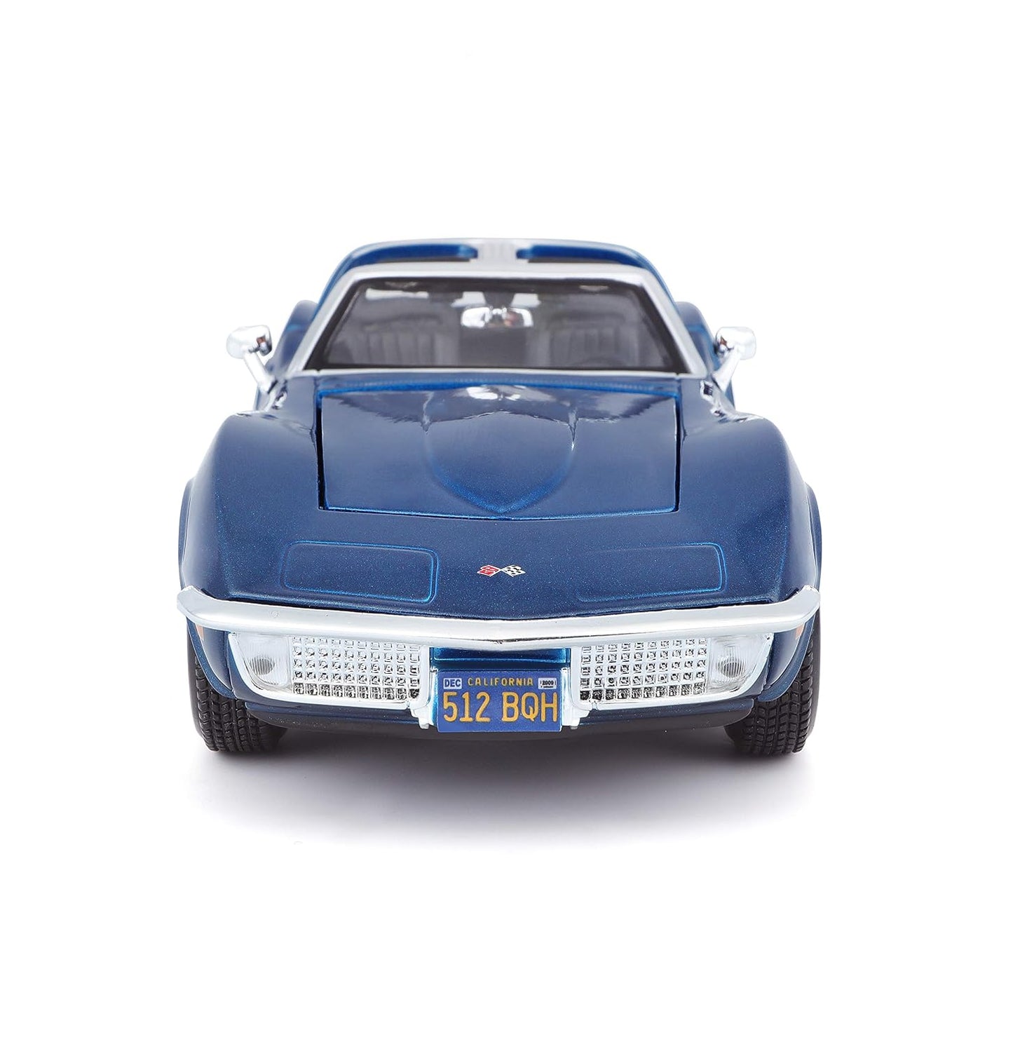 Maisto 1:24 1970 Chevrolet Corvette Stingray Die-Cast Model Car | Collector's Collection | Blue