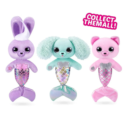 Pets Alive Furmaids by ZURU Mermaid Plush Interactive Light and Sound Girls Toy (Pink Rabbit) - Jaiman Toys