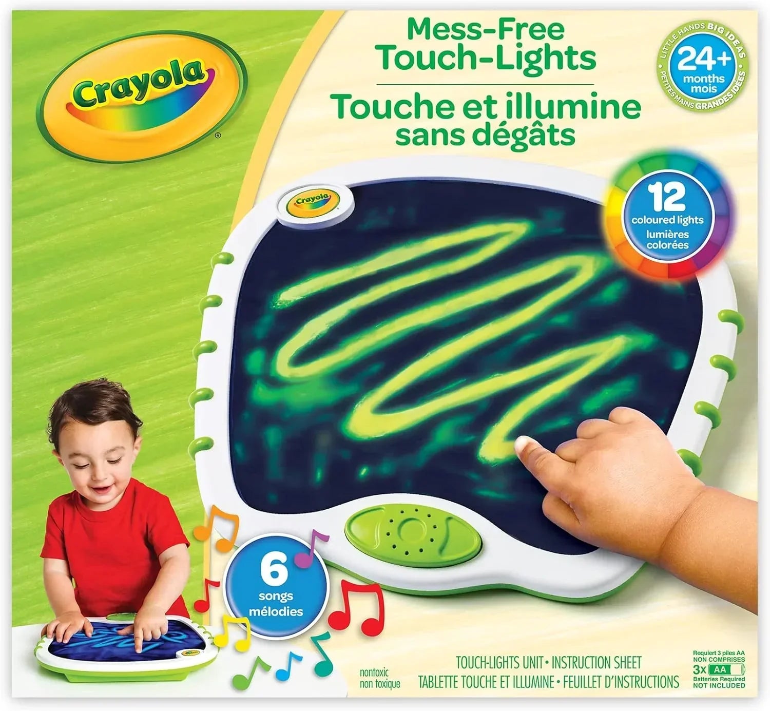 Crayola My First Mess-Free Touch-Lights - Jaiman Toys