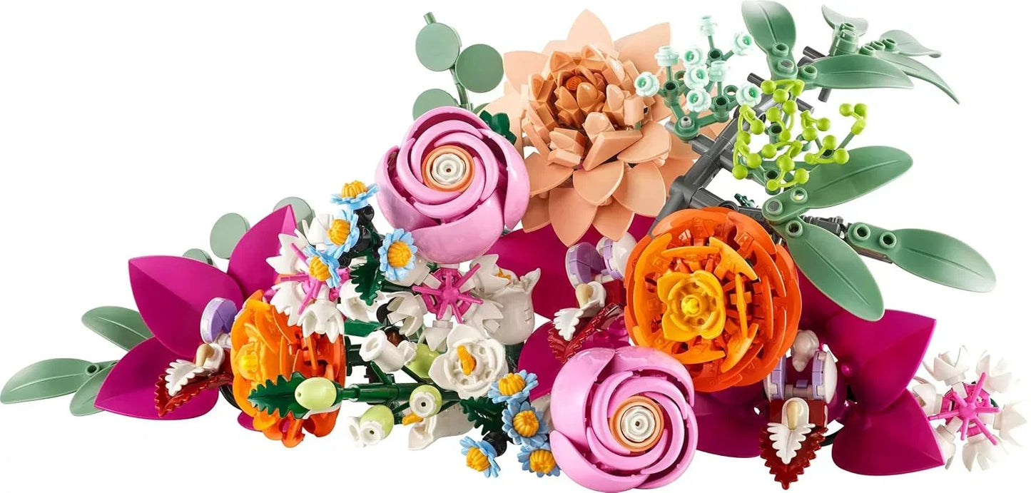 LEGO 10342 Botanicals Pretty Pink Flower Bouquet Set (749 Pieces)