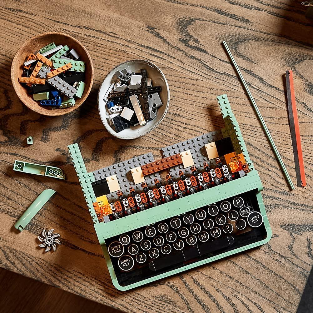 LEGO Ideas 21327 Typewriter  Building Kit; Great Gift Idea for Writers (2,079 Pieces)
