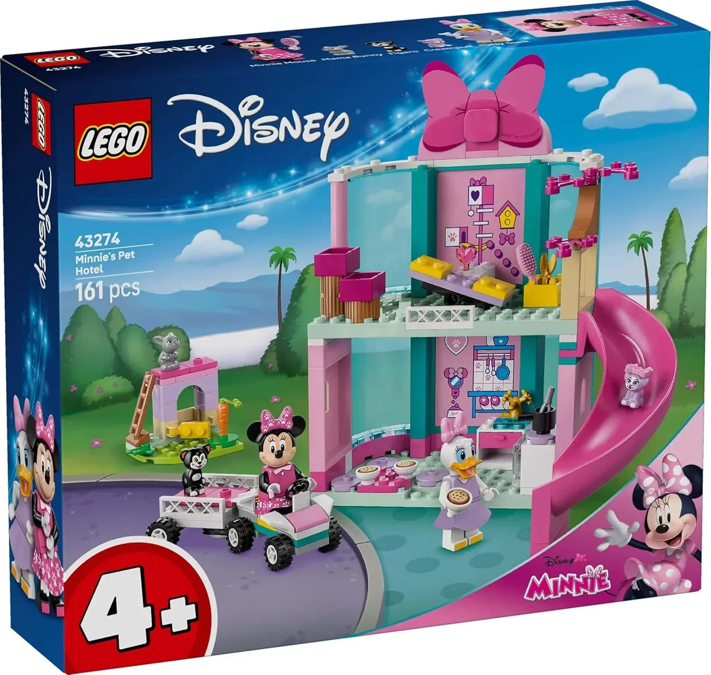 LEGO ǀ Disney Minnie’s Pet Hotel Mickey Mouse Clubhouse Toy Buildable Set 43274 Building Blocks Toys for 4+ Gift for Boys and Girls - Jaiman Toys