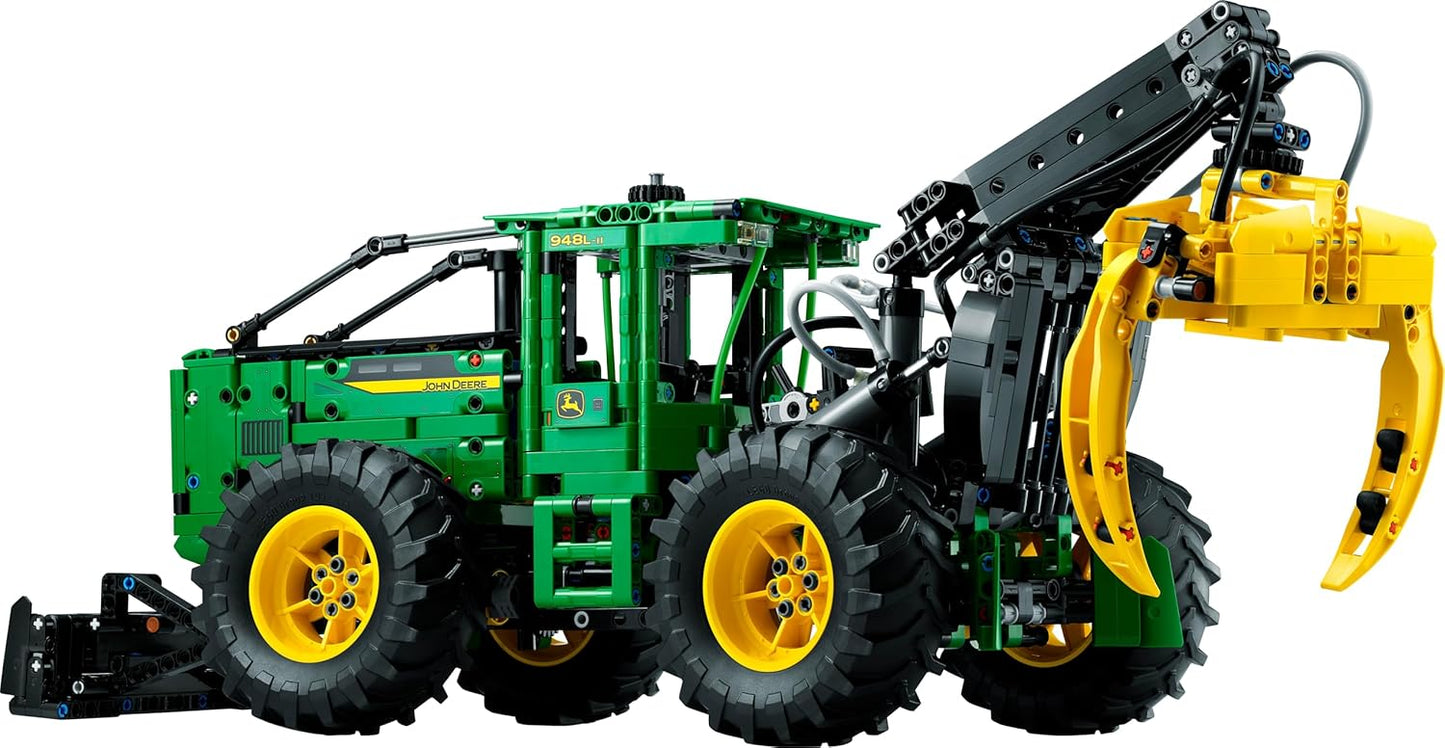 LEGO Technic John Deere 948L-II Skidder 42157 Building Toy Set (1,492 Pieces)