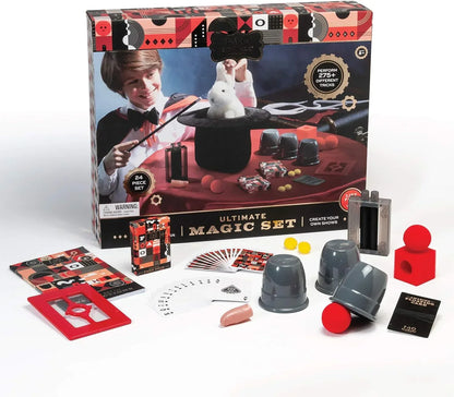 FAO Schwarz Ultimate Magic Set – Perform 300+ Tricks with 24 Accessories – Perfect for Kids Ages 8+ – Fun Indoor/Outdoor Play - Jaiman Toys