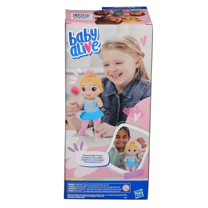 Baby Alive Princess Ballerina Blonde Hair Baby Doll, Toys for 3 Year Old Up, 10.25 Inches/26 Centimeters - Jaiman Toys