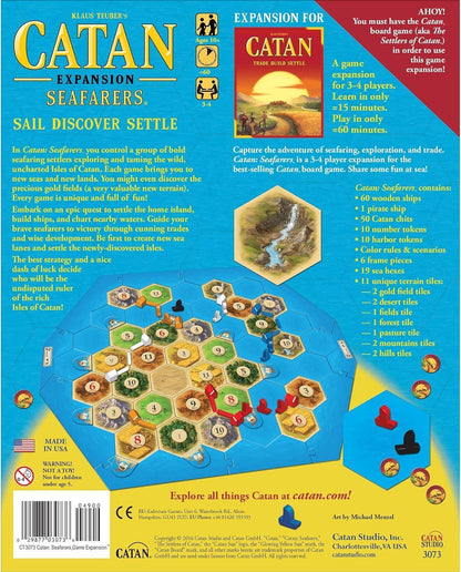 Catan: Seafarers Expansion Board Game - Jaiman Toys