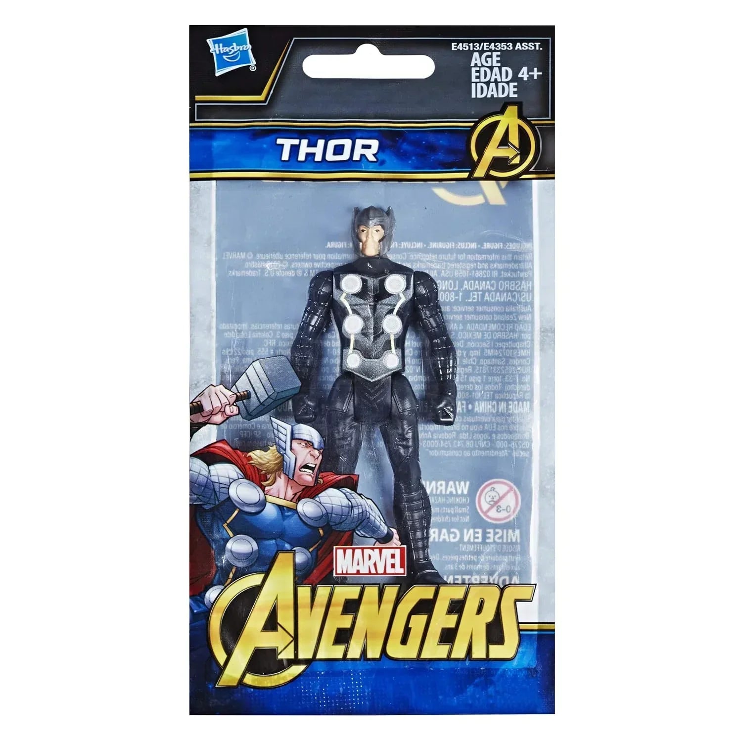Marvel Thor figure (3.8 Inches, Multicolor) - Jaiman Toys
