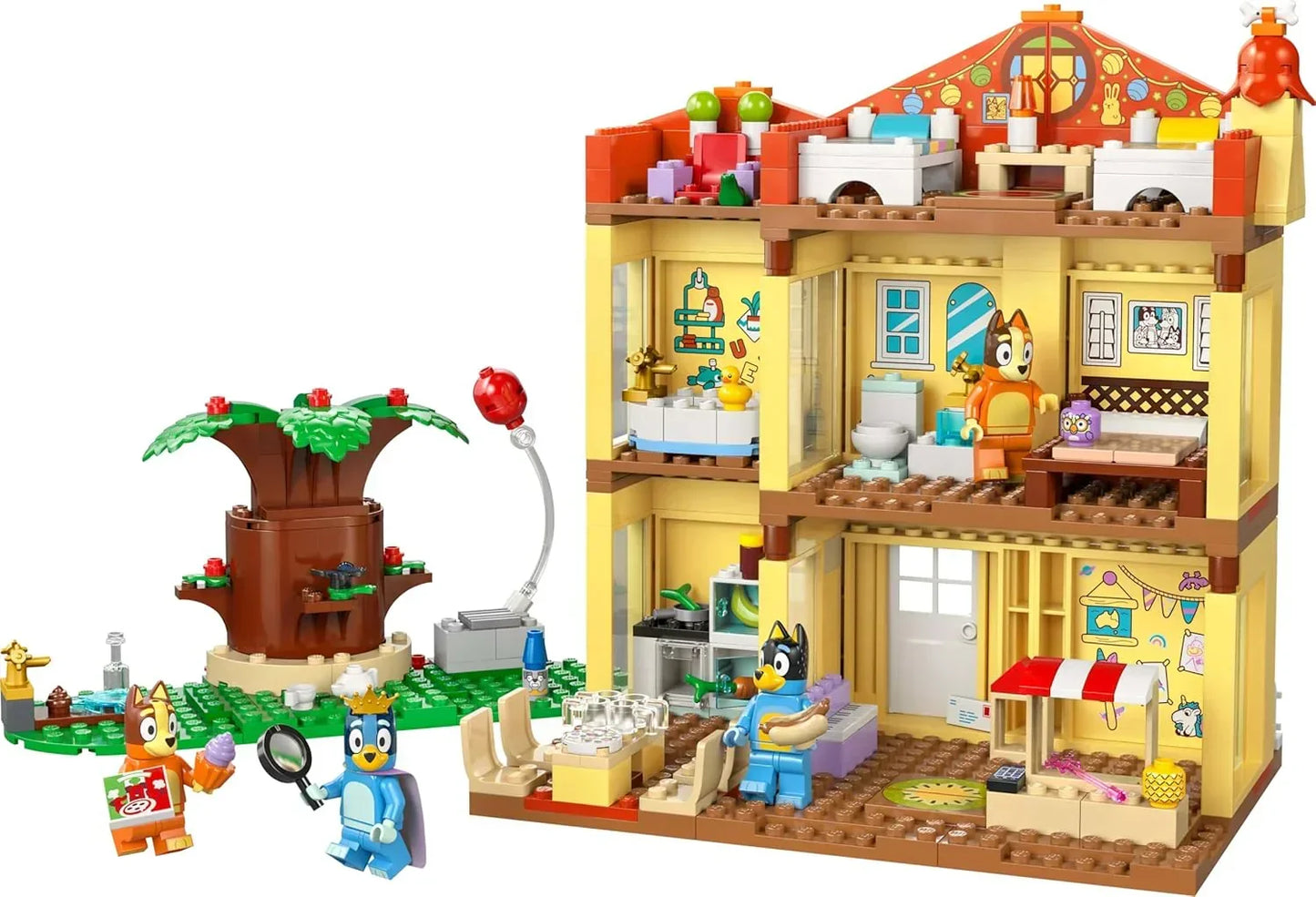LEGO Bluey Family House Playset 11203 – Preschool Building Kit for Kids 4+