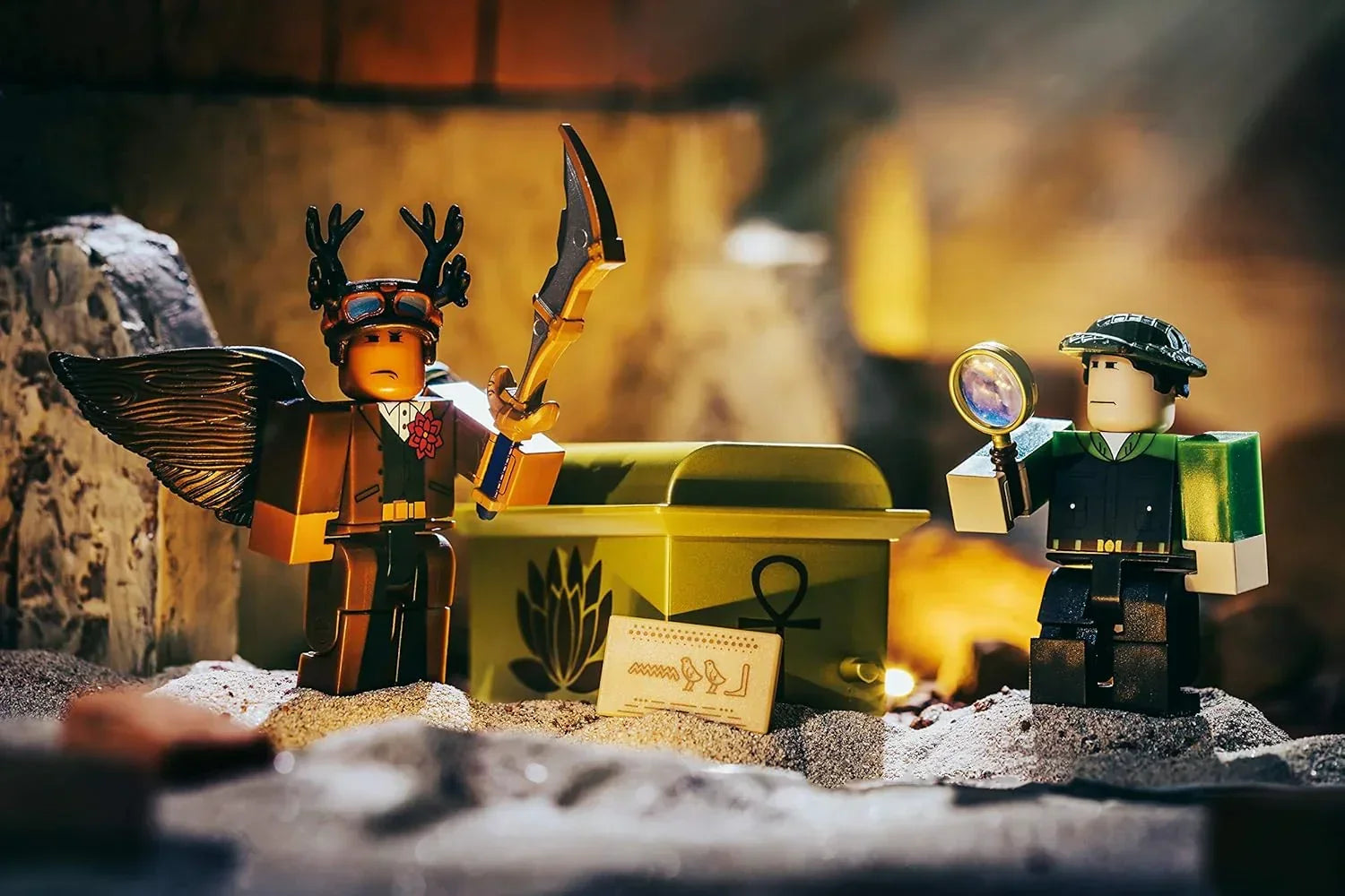 Roblox Action Collection: Escape Room – The Pharaoh’s Tomb Game Pack with Exclusive Virtual Item - Jaiman Toys