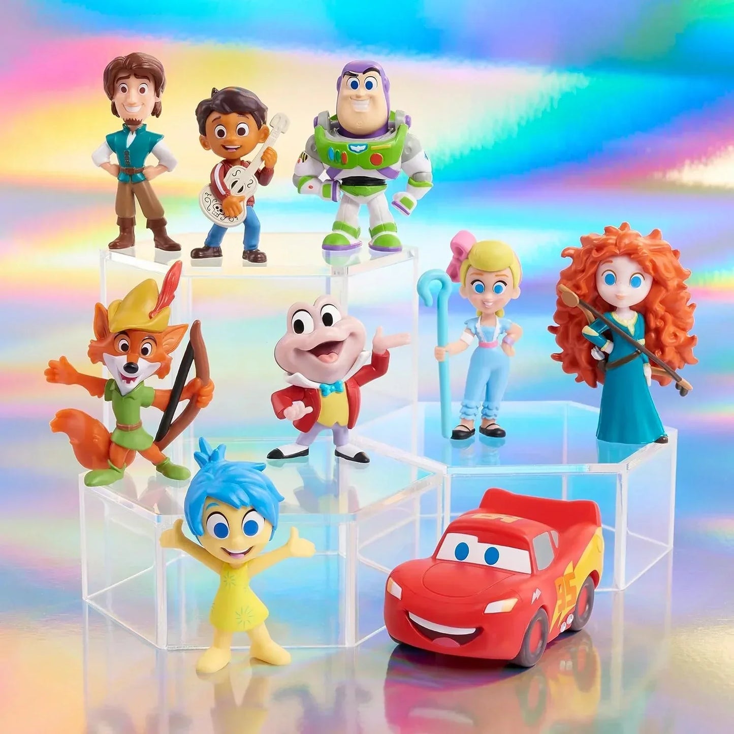 Disney100 Years of Spirited Adventures, Limited Edition 9-piece Figure Set - Jaiman Toys