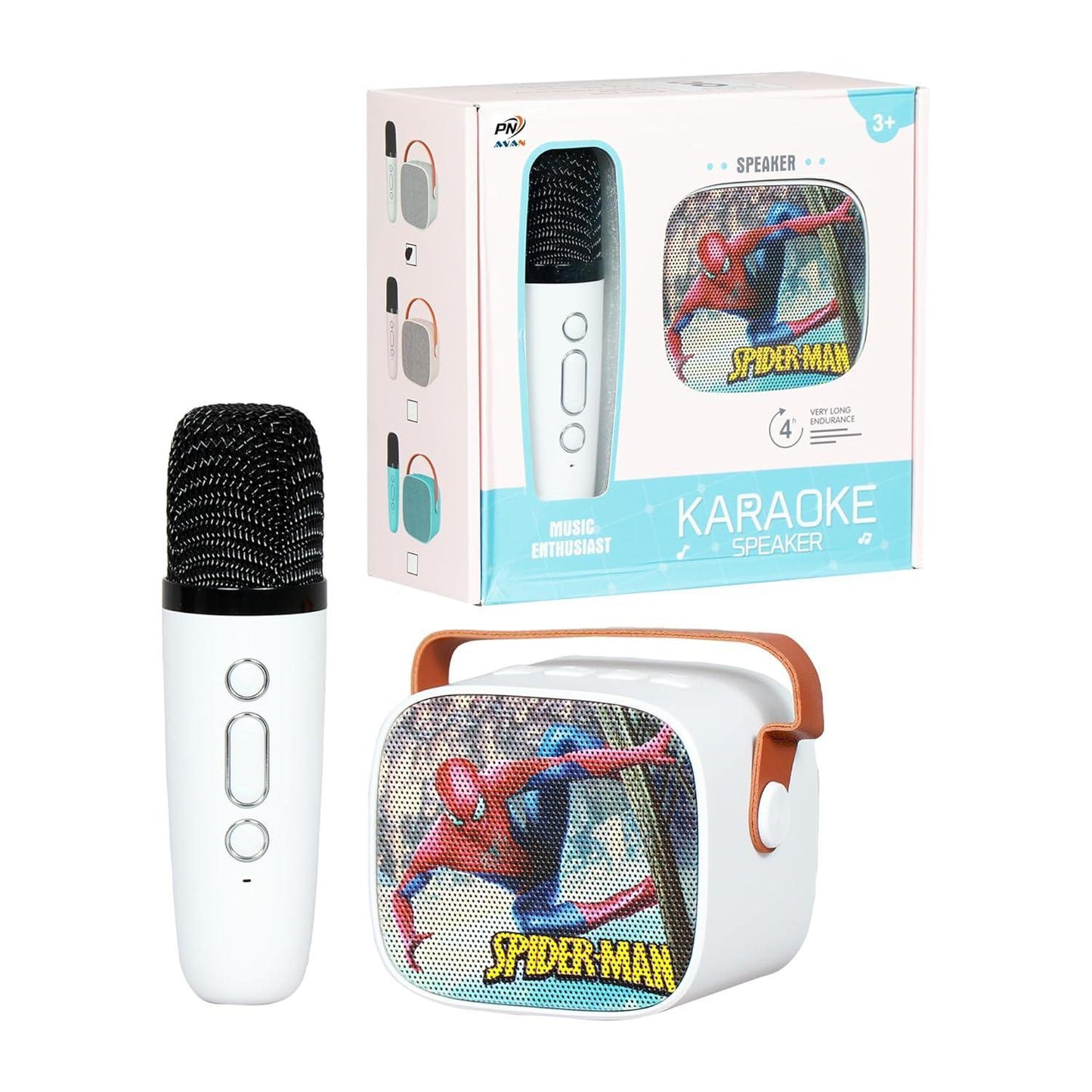 Wireless Mini Karaoke Speaker and Microphone Portable Home BT Party Speaker Mic - Jaiman Toys