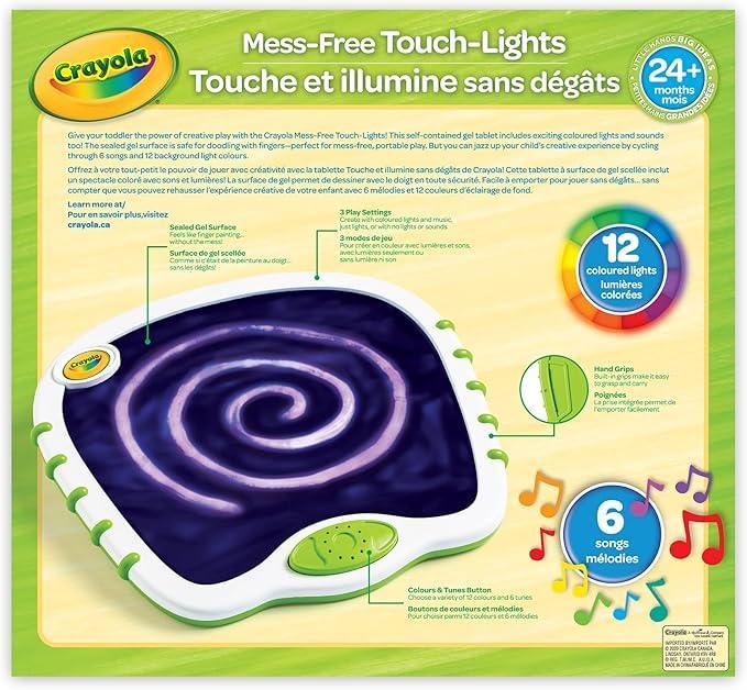 Crayola My First Mess-Free Touch-Lights - Jaiman Toys
