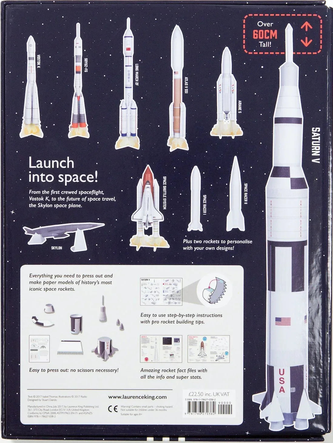 Space Racers: Make your own paper rockets - Jaiman Toys