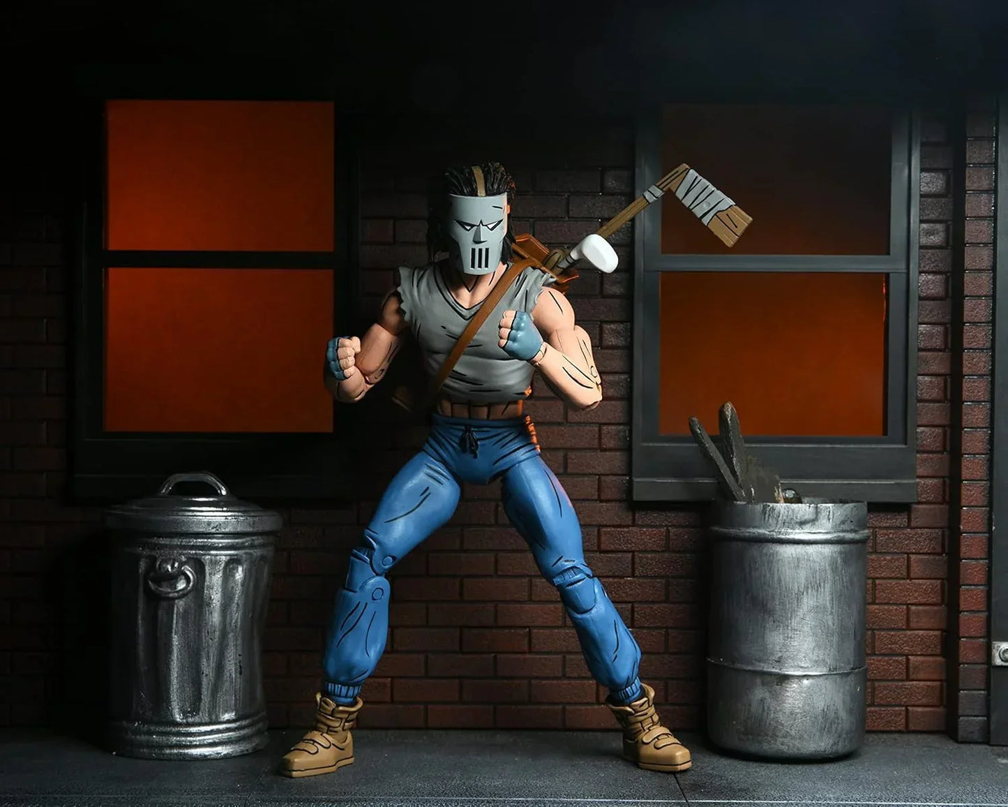 NECA – Teenage Mutant Ninja Turtles (Mirage Comics) – 7” Scale Action Figure – Casey Jones - Jaiman Toys