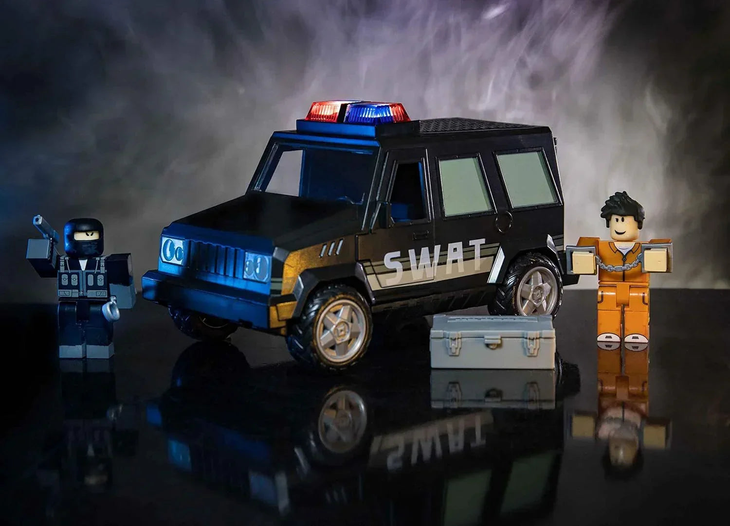 Roblox Jailbreak Ultimate Action Figure: SWAT Unit Deluxe Vehicle - Jaiman Toys