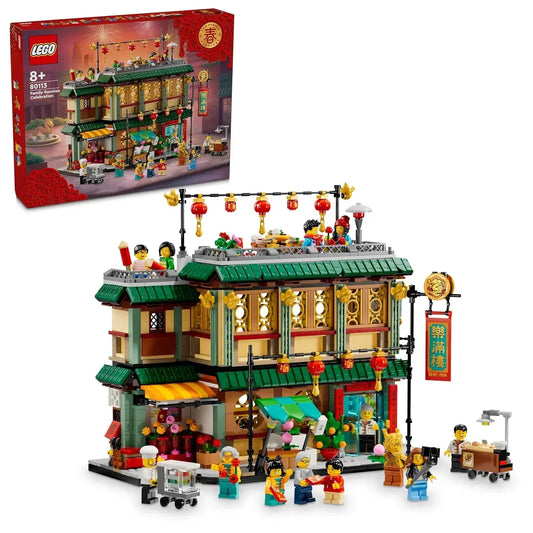 LEGO 80113 Spring Festival Family Reunion Celebration Restaurant Toy (1823 Pieces) - Jaiman Toys