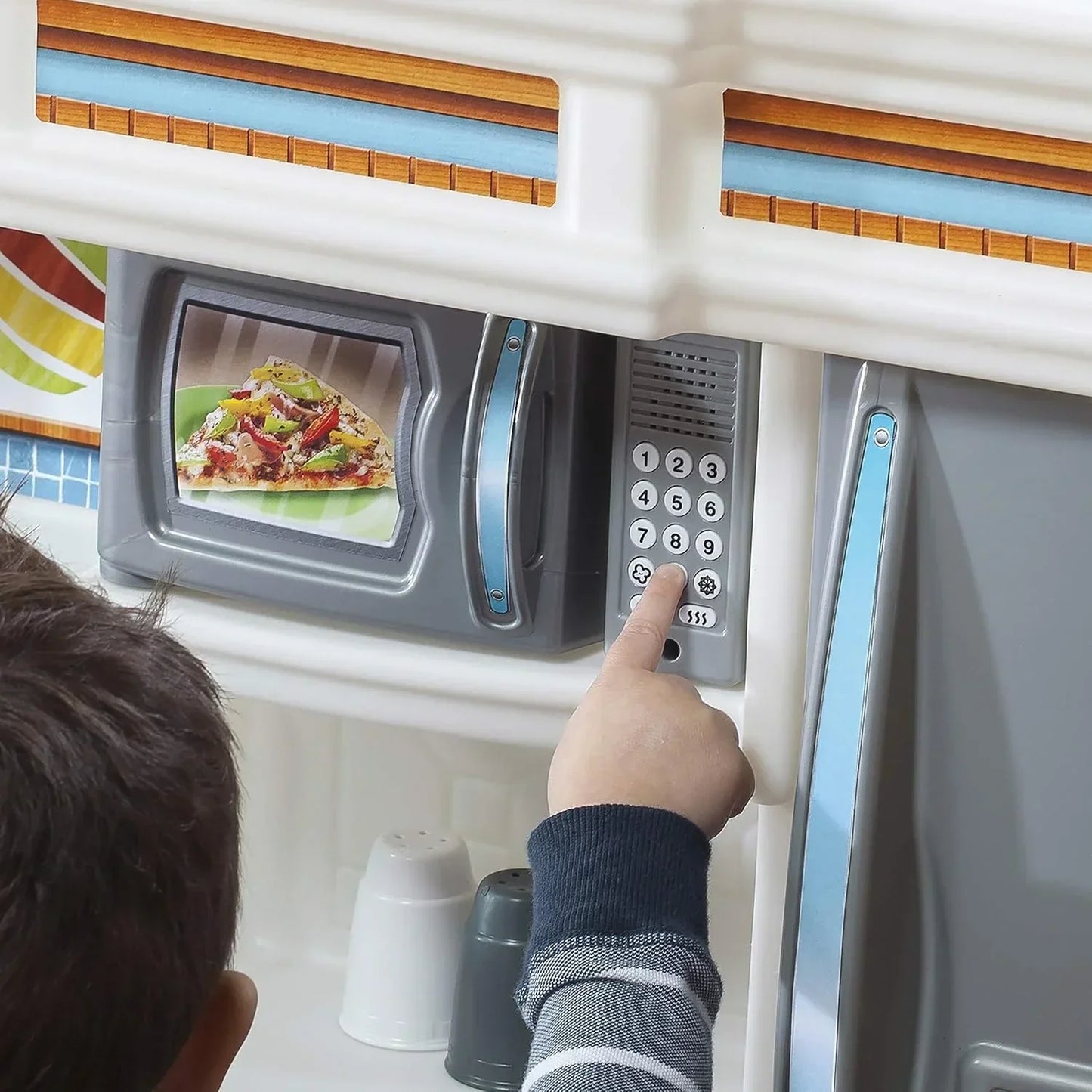 Step2 Lifestyle Custom Kitchen – Kids’ Pretend Play Cooking Set - Jaiman Toys