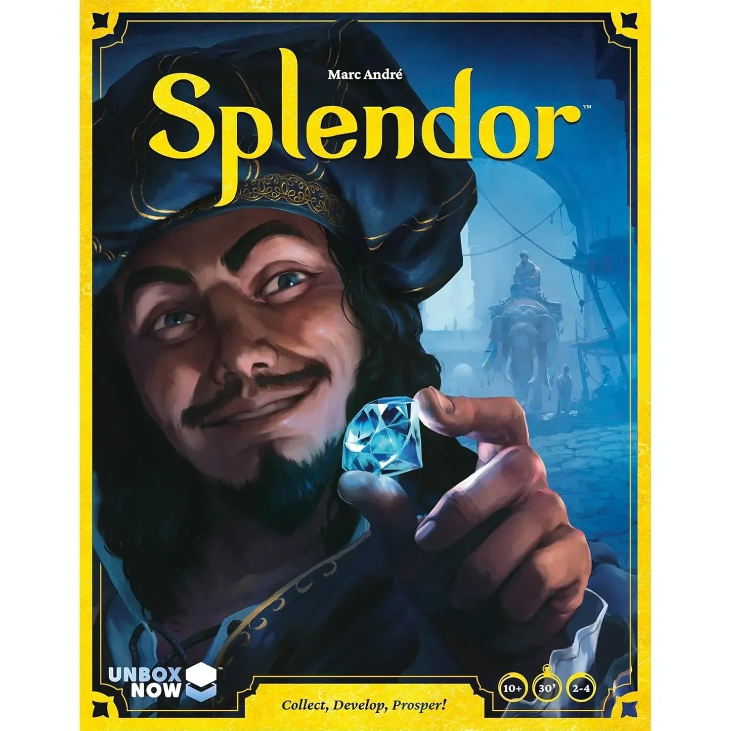 Splendor Board Game by Space Cowboys | Strategic Gem Trading Game for Adults | 140-Piece Classic Strategy Game - Jaiman Toys