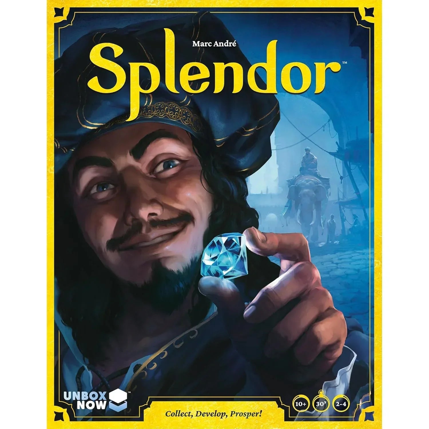 Splendor Board Game by Space Cowboys | Strategic Gem Trading Game for Adults | 140-Piece Classic Strategy Game - Jaiman Toys