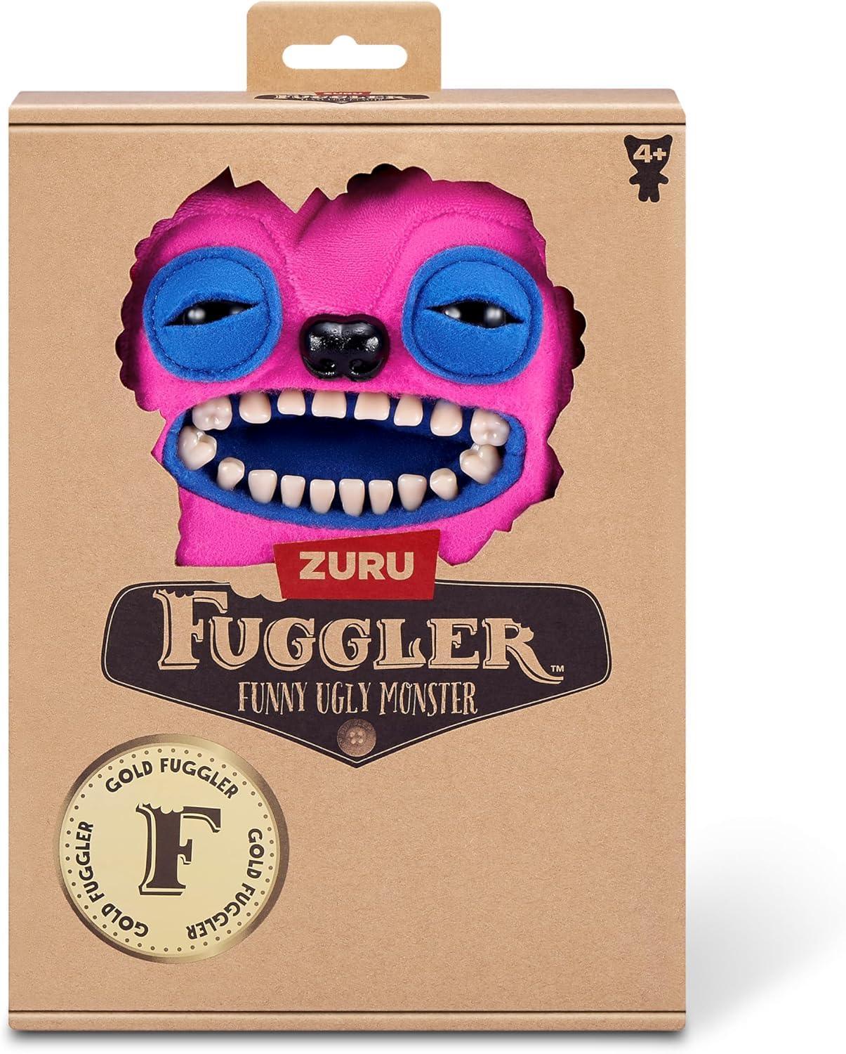 Gold Fuggs by ZURU Funny Ugly Monster, Plush, Collectible, Toy (Greedy Grinner - Pants) - Jaiman Toys