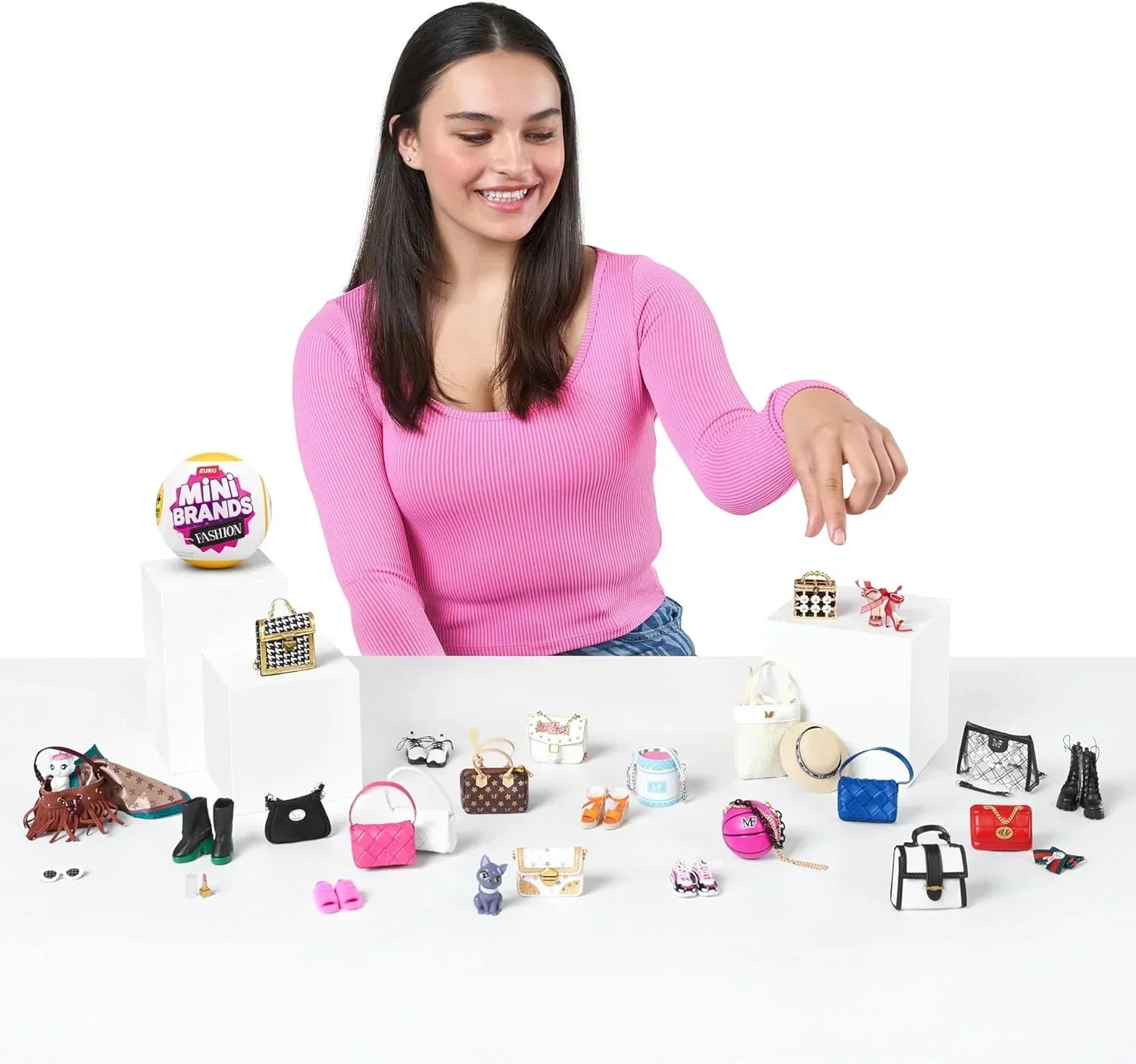 ZURU 5 Surprise Mini Brands Fashion Series 3 – Collectible Capsule with 5 Mystery Fashion Accessories - Jaiman Toys