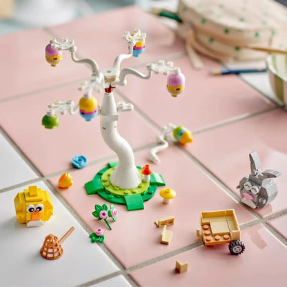 LEGO Easter 40808 Bunny and Chick Egg Hunt - Easter Toy w/Rabbit & Bird Animal Figures - Kids' Arts and Crafts Kit - Gift for 8+ Year Old Girls & Boys