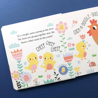 North Parade Cheep, Cheep on the Noisy Farm | Interactive Farm Animal Sound Book for Kids