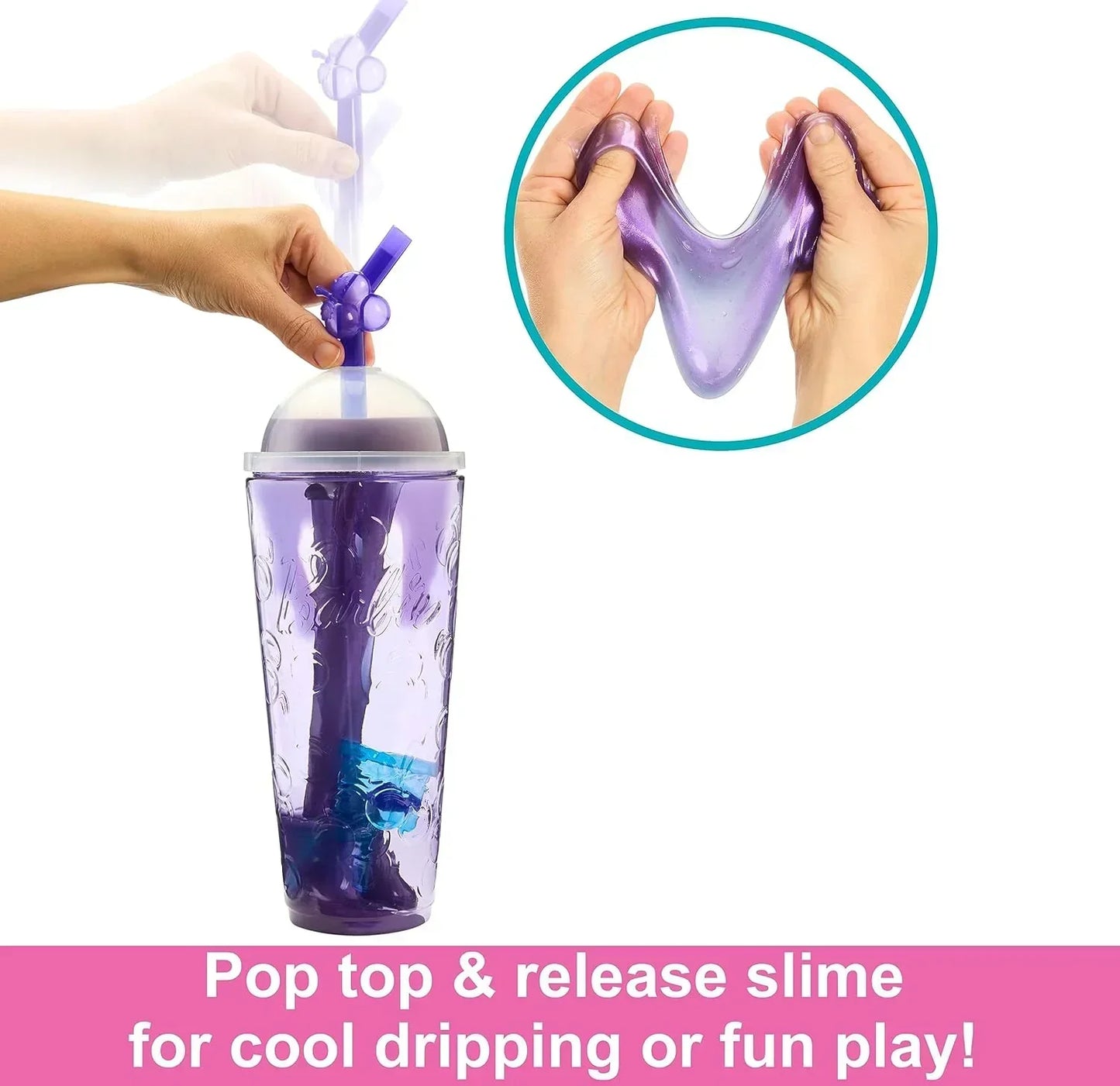 Mattel - Barbie Pop Reveal Fruit Series Barbie Grape Fizz Doll, Scent & Color Change - Jaiman Toys