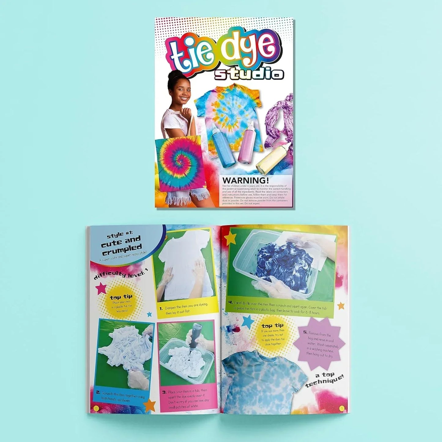 Tie Dye Studio: Create Awesome Rainbow Fashion - Jaiman Toys