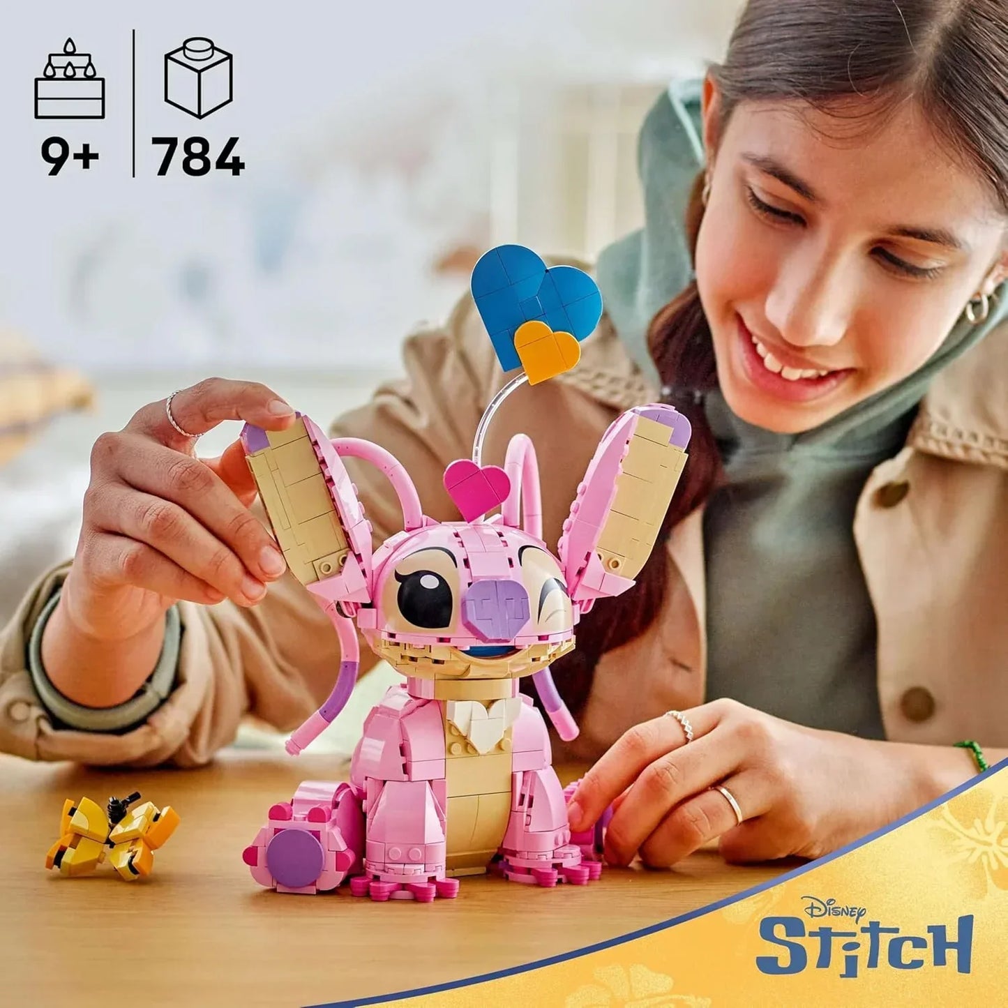 LEGO ǀ Disney Angel Lilo & Stitch Building Toy for Girls, Boys and Kids 43257 Building Blocks Toys for 9+ Gift for Boys and Girls - Jaiman Toys