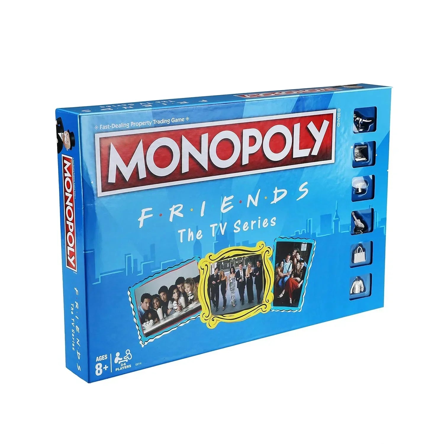 Monopoly: Friends the TV Series Edition Board Game for Ages 8 and Up; Game for Friends Fans - Jaiman Toys