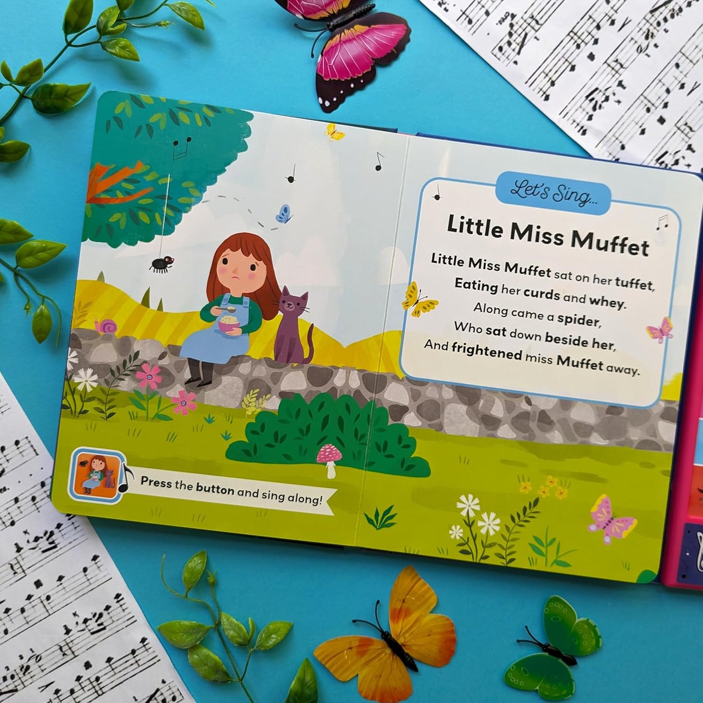 North Parade Let’s Sing: Twinkle Twinkle Little Star & Other Fun Songs Sound Book for Kids | Interactive Musical Nursery Rhymes Book
