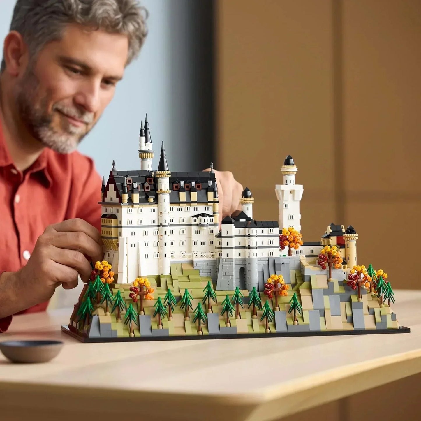 LEGO 21063 Neuschwanstein Castle Architecture Set, 2,000+ Pieces, Collectible Landmark ,For Adults