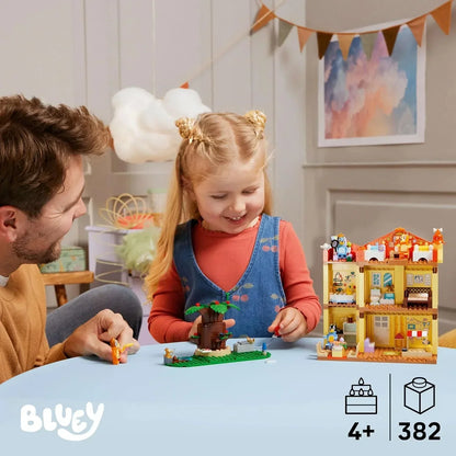 LEGO Bluey Family House Playset 11203 – Preschool Building Kit for Kids 4+
