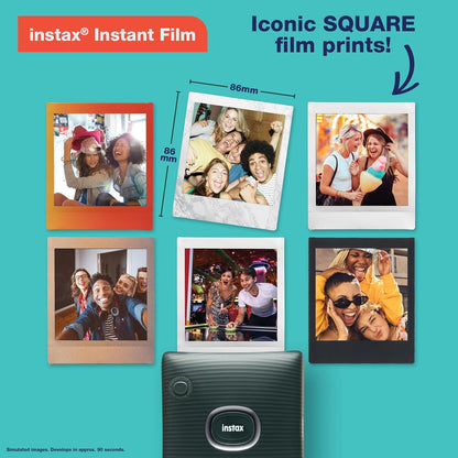 Fujifilm Instax Square Link Goodness Box - 100 Shots of Pure Creativity - (60 Glossy  + 40 Designer)