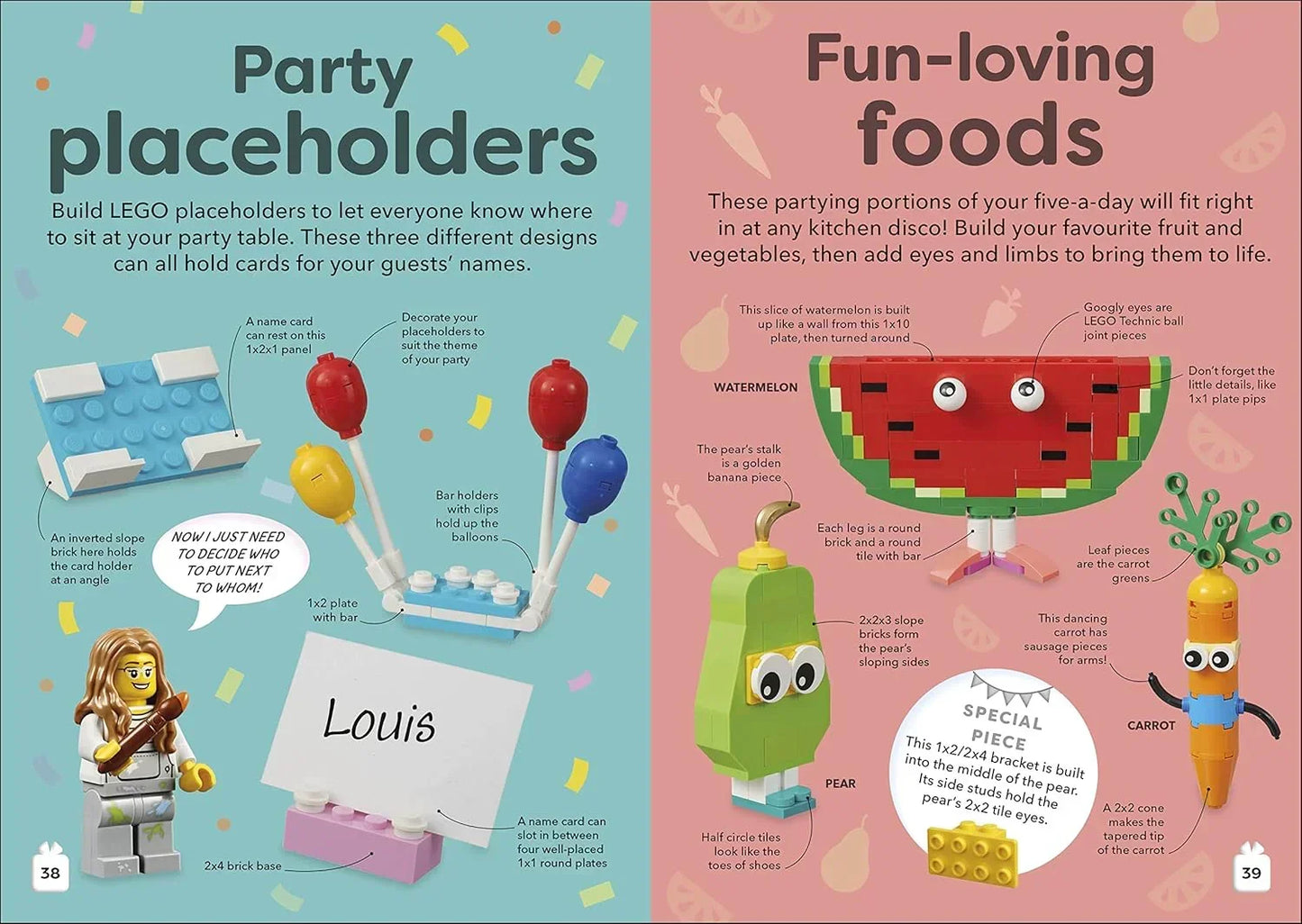 LEGO Party Ideas – Hardcover Book with Exclusive LEGO Cake Mini Model