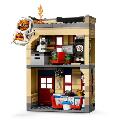LEGO 76317  Marvel Peter Parkers Apartment Super Hero Battle Building Toy for 8+ Gift for Boys and Girls