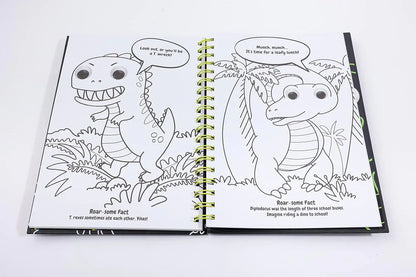 Scratch Art Friends: Dinosaurs by Bookoli - Jaiman Toys