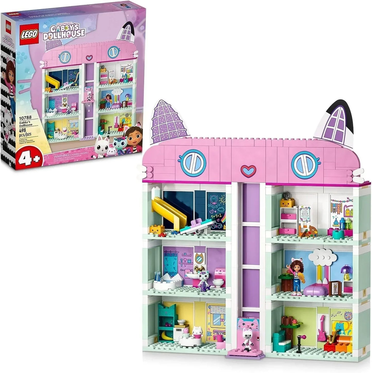 LEGO 10788 Gabbys Dollhouse an 8-Room Playhouse - Jaiman Toys