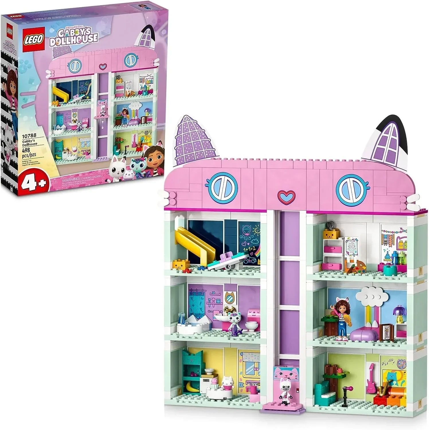LEGO 10788 Gabbys Dollhouse an 8-Room Playhouse - Jaiman Toys