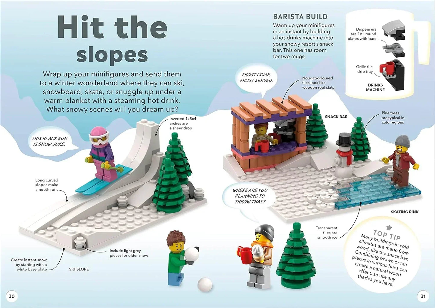 LEGO Ideas On the Go – Hardcover Book with Exclusive LEGO Campsite Mini Model by Hannah Dolan (Author)