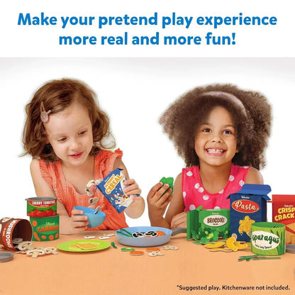 Skillmatics Grocery Set - 100+ Pieces, Play Foods, Realistic Pretend Play Toys, Kids Kitchen Set, Gift for Girls & Boys Ages 3, 4, 5 & Up - Jaiman Toys
