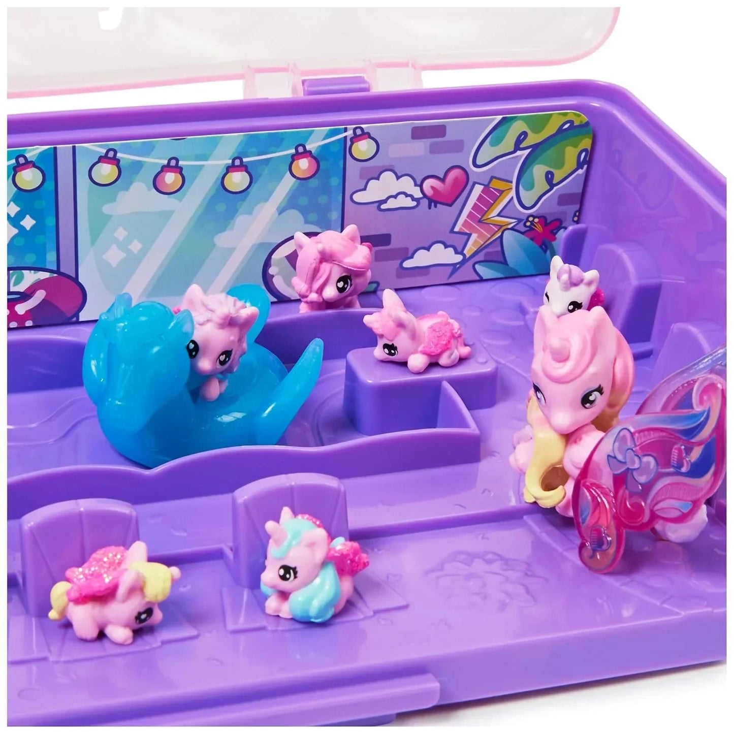Hatchimals CollEGGtibles, Cat Family Carton with Surprise Playset, 10 Characters and 2 Accessories, Kids Toys for Girls Ages 5 and up - Jaiman Toys