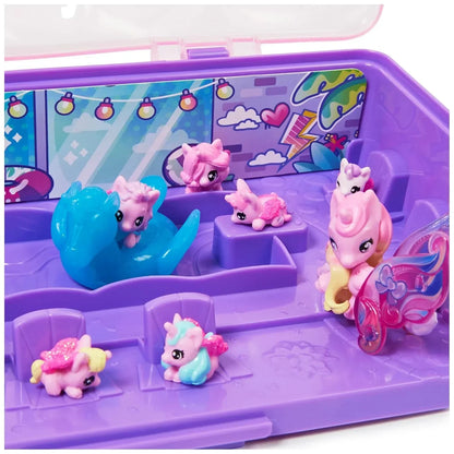 Hatchimals CollEGGtibles, Cat Family Carton with Surprise Playset, 10 Characters and 2 Accessories, Kids Toys for Girls Ages 5 and up - Jaiman Toys