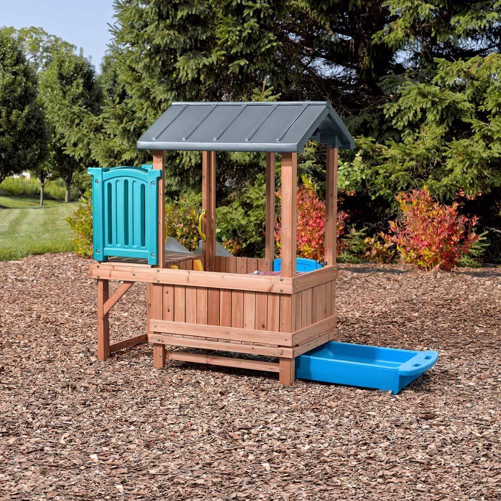 Step2 Woodland Adventure Playhouse & Slide – Outdoor Fun for Kids - Jaiman Toys